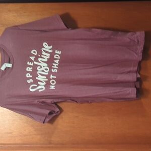 Spread sunshine not shade tee